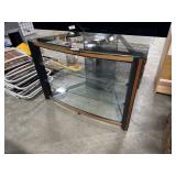 Modern Glass Console Table.