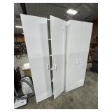 (2) IKEA Style Cabinets.