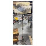 Mid Century Modern Atomic Style Brass Floor Lamp.