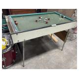 Vtg Bumper Pool Table.