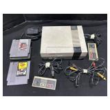 Nintendo NES Game System & Controllers.