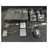 Atari Video Game System, Controllers, Games.
