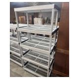 (2) Keter Shelves.