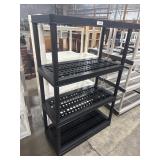 (3) Runbermaid Shelves.