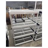 (2) Keter Shelves.