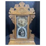 Antique Gingerbread Mantle Clock.