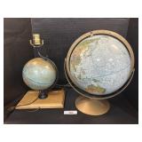 Vintage Globe & Electric Globe Lamp.