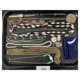 Lot Of Costume Jewelry, Necklaces, Watches.