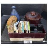 ViewMaster, Westbend Crock, Owl Figure.