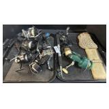Large Lot Of Fishing Reels.