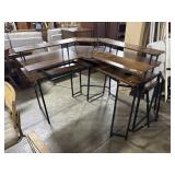 Ikea style Two Tiered Computer Desk.