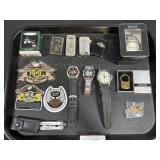 Menï¿½s Fashion Watches, Harley Davidson Adv.