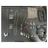 Costume Jewelry, Necklaces, Change Purse, Buckles