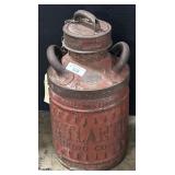 Ellis & Sons Atlantic 5 Gallon Oil Adv Can.