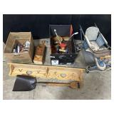 Frey Co. Shovel, Radio Flyer Kidï¿½s Scooter.