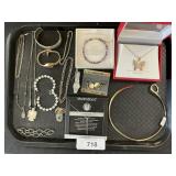 Sterling Silver, 10K Gold & Navajo Jewelry.