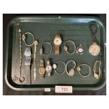 Sterling Silver Necklace, Watches.