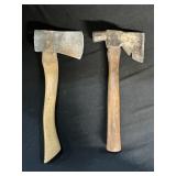 PLUMB & RAW Hatchets.