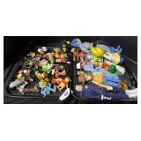 Lot Of Vintage Childrenï¿½s Toys & Dolls.