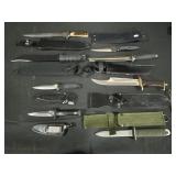 Fixed Blade Knives, United, Ontario, Parker