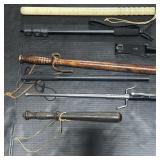 Lot Of Tire Thumpers & Gun Rest.