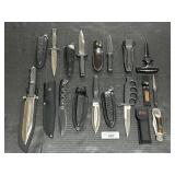 Lot Of Tactical Fixed Blade Knives, Gerber, Frost