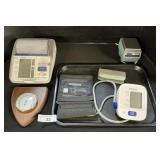 Omron Blood Pressure Monitors, Deep-Heat Massager.