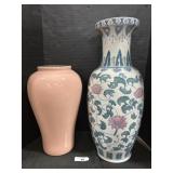 2 Large Ceramic Vases.