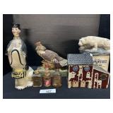 Michters Whiskey Decanters, Liquor Bottles.