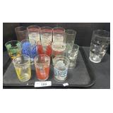 Floral, Character & Dairy Glass Tumblers.