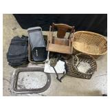 Gathering Baskets, George Foreman Grill.