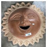 Terracotta Southwestern-Style Sun Garden Decor.