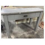 Vtg Industrial Style Side Table.
