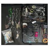 Large Lot Of Costume Jewelry, Necklaces, Bracelets