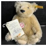 Mohair Steiff Stuffed Teddy Bear.
