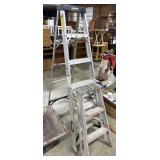 Husky 6ft Ladder, 3ft Step Ladder.
