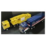 Pair of ERTL Die Cast Chevy Trucks.
