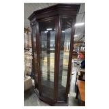 American Traditional Style Curio Cabinet.