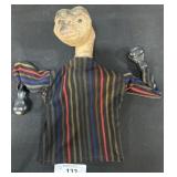 Vintage ET Toy Hand Puppet.