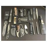 Pocket & Fixed Blade Knives, Benchmade, Ka-Bar.