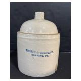 Bright & Company Reading PA Stoneware Jug.