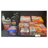 Motor Cycle Oil, Cars & Cycle Oil Filters.