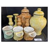 Stangl Pottery Town & Country Spongeware.