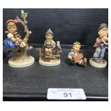 Lot Of 4 M.J. Hummel Figurines.
