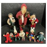 Byers Choice Carolers & Kindle Creations Dolls.