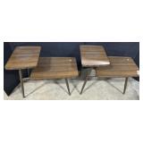 Pair Of Viko Mid Century Modern End Tables.