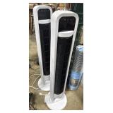 (2) OmniBreeze Oscillating Fans.