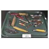 Lot Of Pocket Knives.