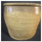 F.H. Cowden Harrisburg Stoneware Pot.