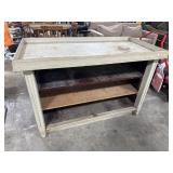 Solid Work/Potting Bench.